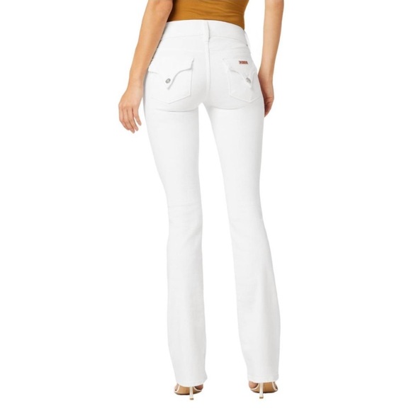 NEW HUDSON mid-rise baby bootcut jean in white 26 W170LDLW - Picture 4 of 9